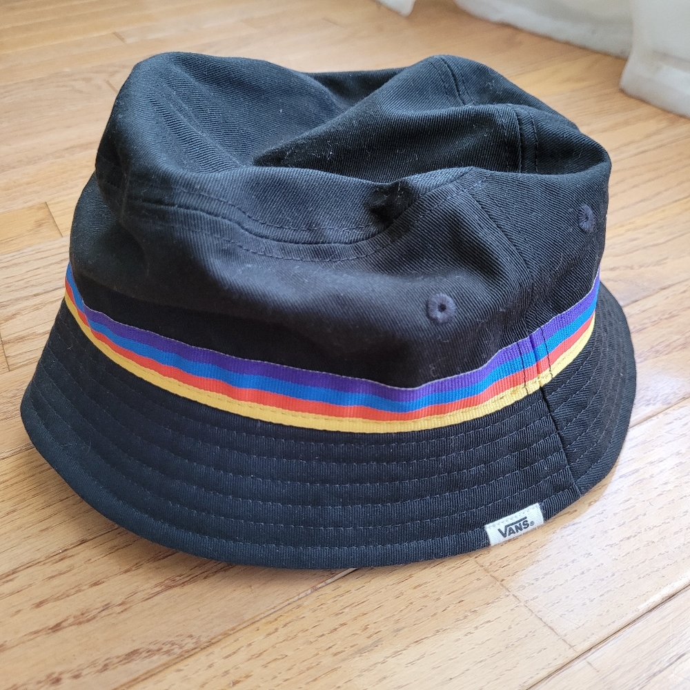 Vans Bucket Hat Rainbow Kids Sun Hat